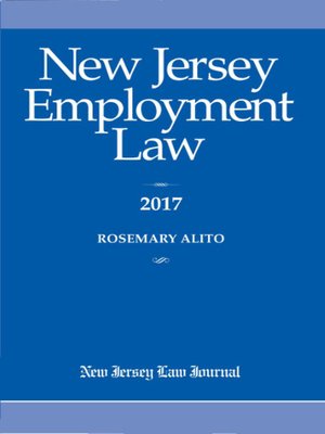 cover image of New Jersey Employment Law